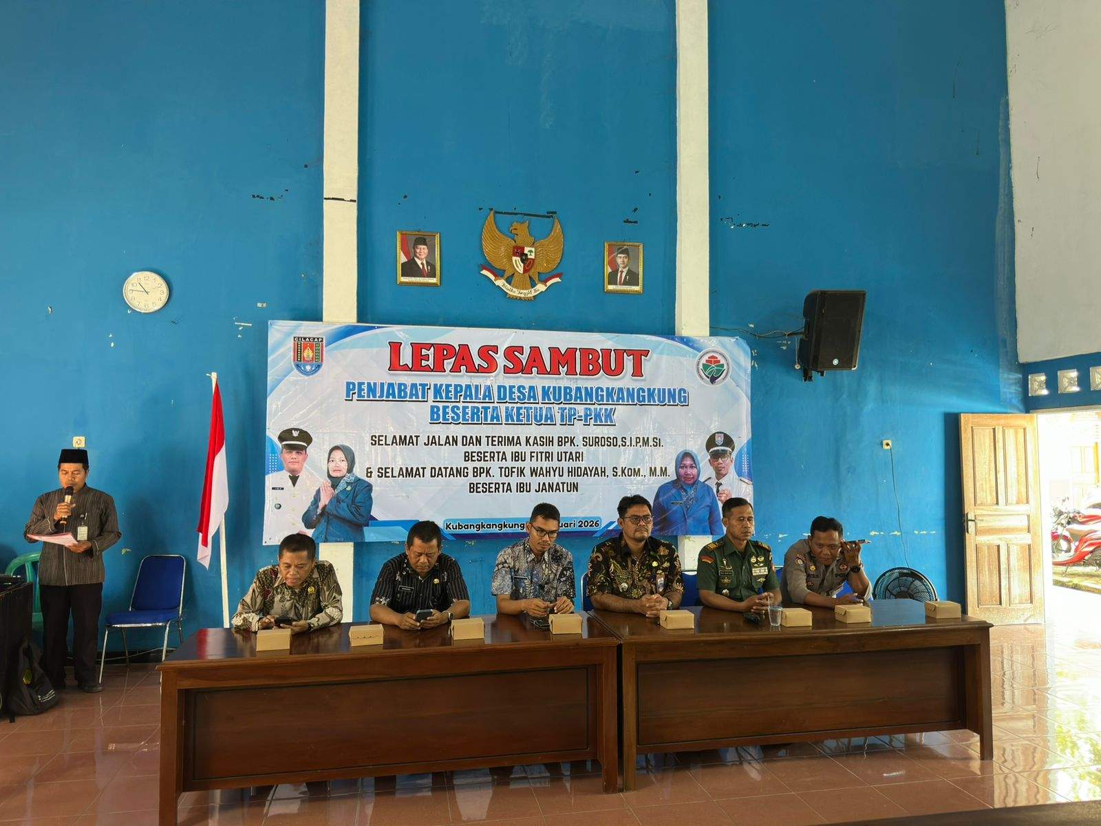 Lepas Sambut Penjabat Kepala Desa Kubangkangkung Beserta Ketua TP-PKK