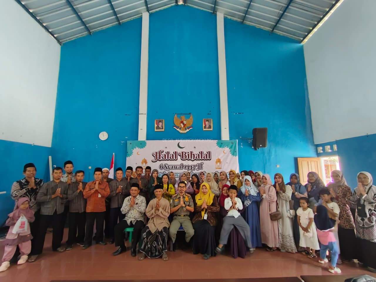 Rangkaian acara Halal bihalal "Pemerintah Desa Kubangkangkung dan Lembaga Desa " 6 Syawal 1447 H/26 Maret 2026