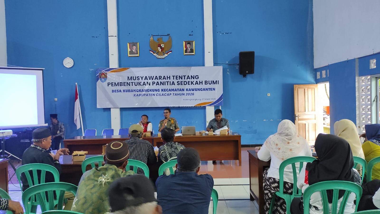 Musyawarah Pembentukan Panitia Sedekah Bumi tahun 2026