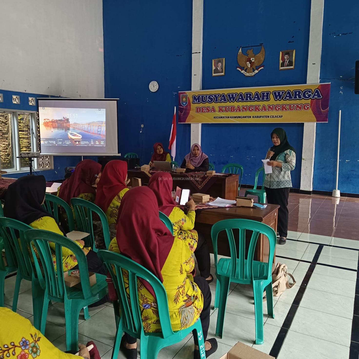 Pertemuan Rutin PKK Desa dan GERIBU  ☝️