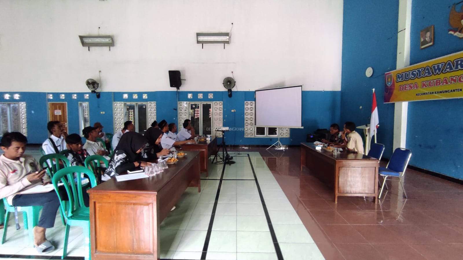 Rakor Perangkat Desa dan BPD Desa Kubangkangkung