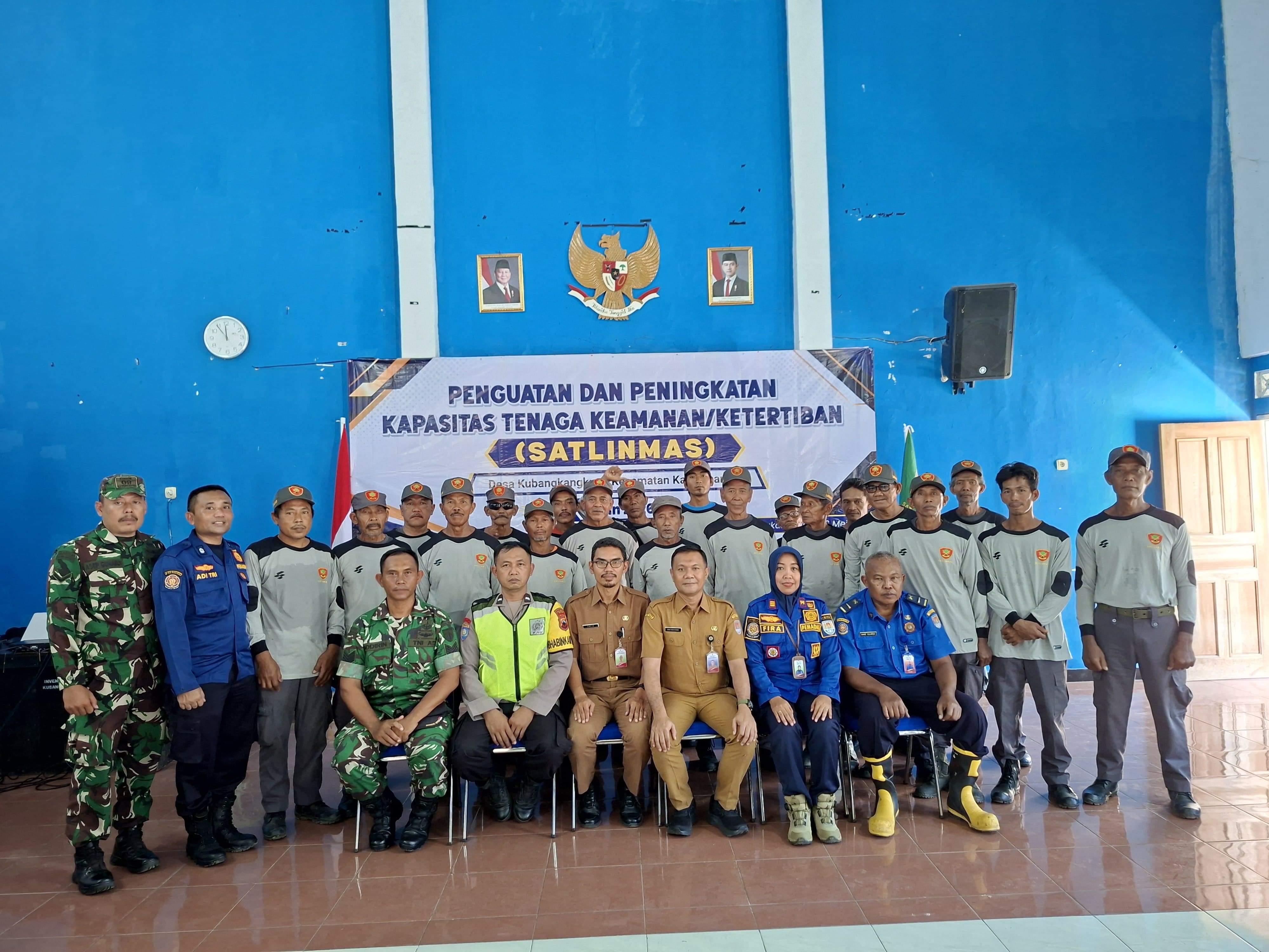 Penguatan dan Peningkatan Kapasitas Tenaga Keamanan/Ketertiban