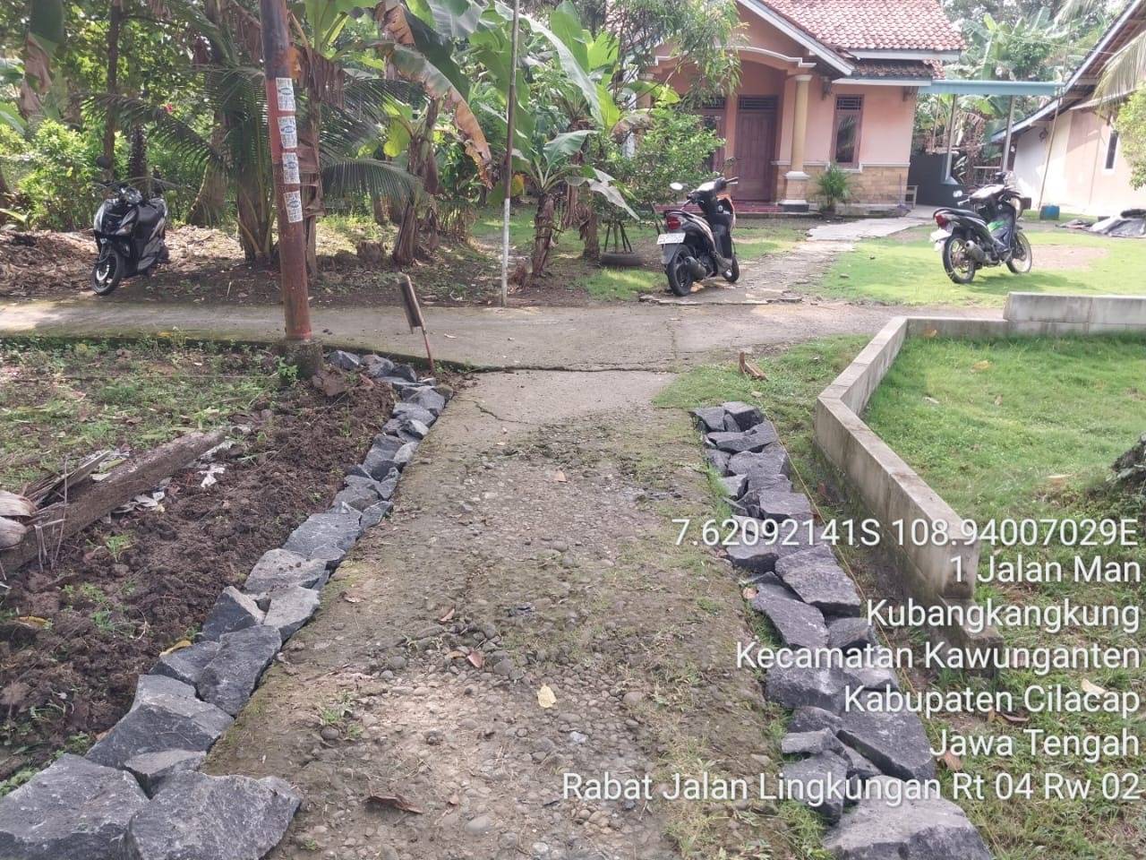Pembangunan Rabat Beton Jalan Rt04/Rw02